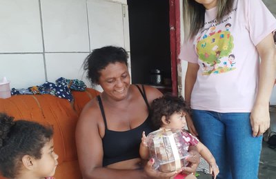  Criança Feliz: Assistência Social de Santana do Mundaú promove ação natalina