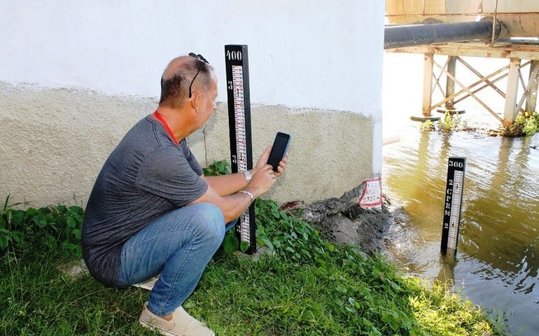Defesa Civil de Penedo monitora nível do Rio São Francisco