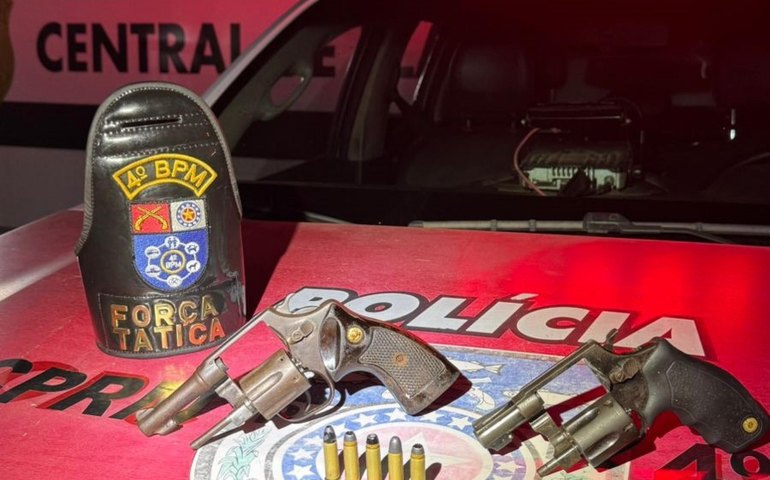 PM apreende 21 armas de fogo em uma semana Alagoas