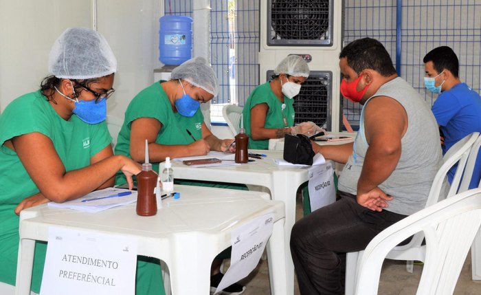 Centrais de Triagem atendem pessoas com sintomas da covid-19 Centrais de Triagem atendem pessoas com sintomas da covid-19