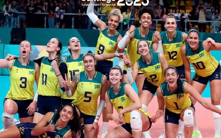 Vôlei feminino derrota México e faz final do Pan de Santiago diante da República Dominicana