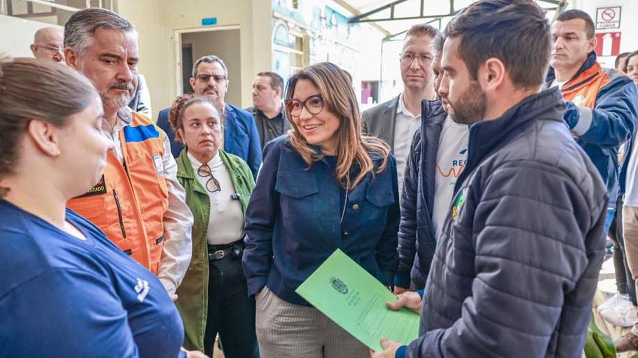 Chuvas: Ministros visitam Vale do Taquari, no Rio Grande do Sul