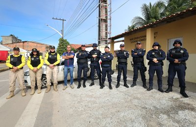 Operação conjunta reforça segurança pública em Marechal Deodoro