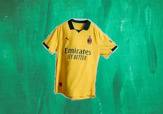 Milan lança camisa verde e amarela em homenagem ao Brasil