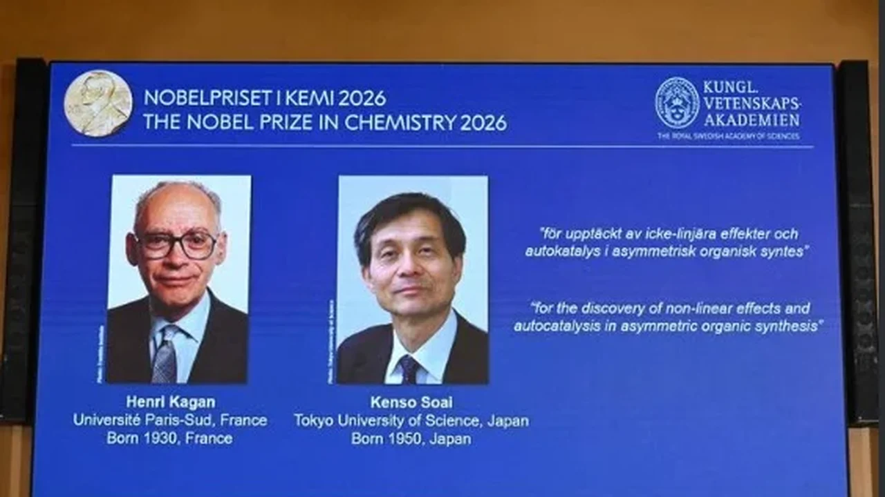 Nobel de Química: Henri Kagan e Kenso Soai premiados por pesquisas da 'imagem espelhada'