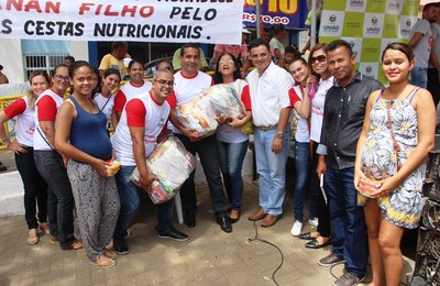 Prefeitura de União e Estado beneficiam gestantes e nutrizes com cestas básicas nutricionais 