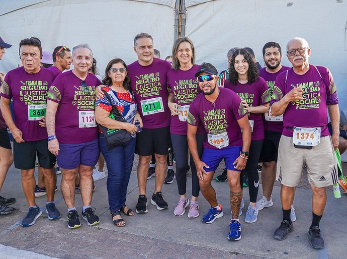 Corrida TRT reúne atletas pelo trabalho seguro e contra ao trabalho infantil