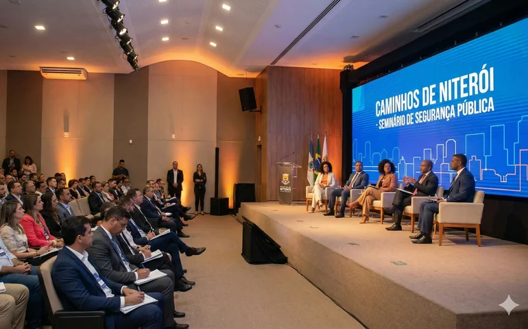 Caminhos de Niterói: debate sobre segurança pública enfoca papel da tecnologia e da integração para reduzir criminalidade