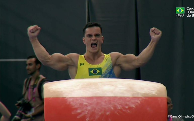 Caio Souza é operado após romper tendão e está fora do Mundial e do Pan-Americano de Ginástica