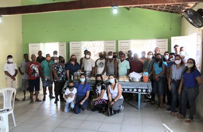 Ação em alusão ao Novembro Azul é realizada na Colônia de Pescadores do Pontal