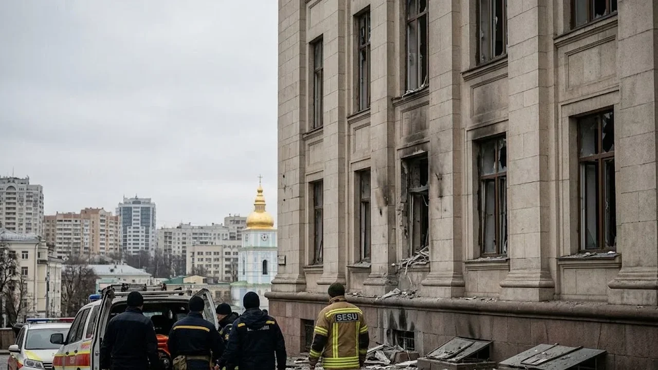 Kiev é alvo de novos ataques um dia após bombardeio à Academia de Ciências da Ucrânia