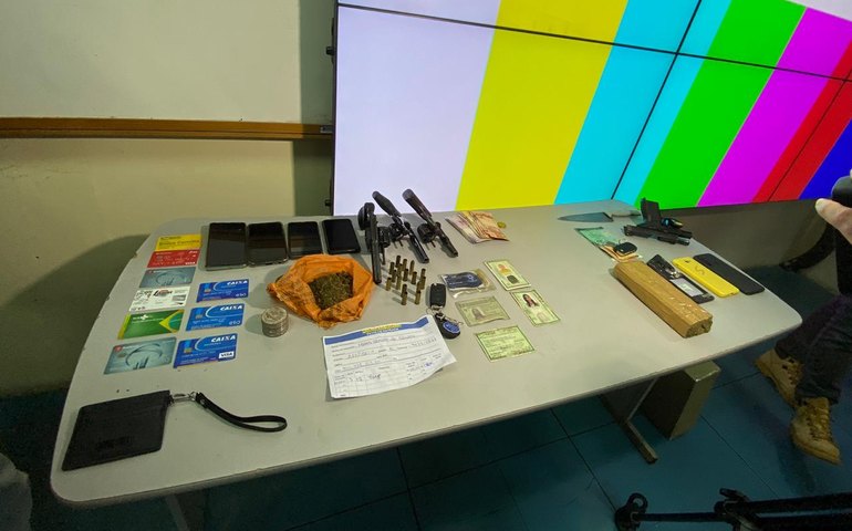 Operação integrada resgata vítima de sequestro e prende integrantes de organização criminosa