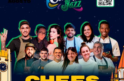 Inscrições para aulas-show gastronômicas do Sabor & Jazz estão abertas com chefs de diferentes regiões do Brasil