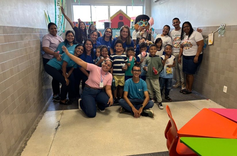 Alunos de faculdade particular realizam projeto de extensão no Gigantinhos