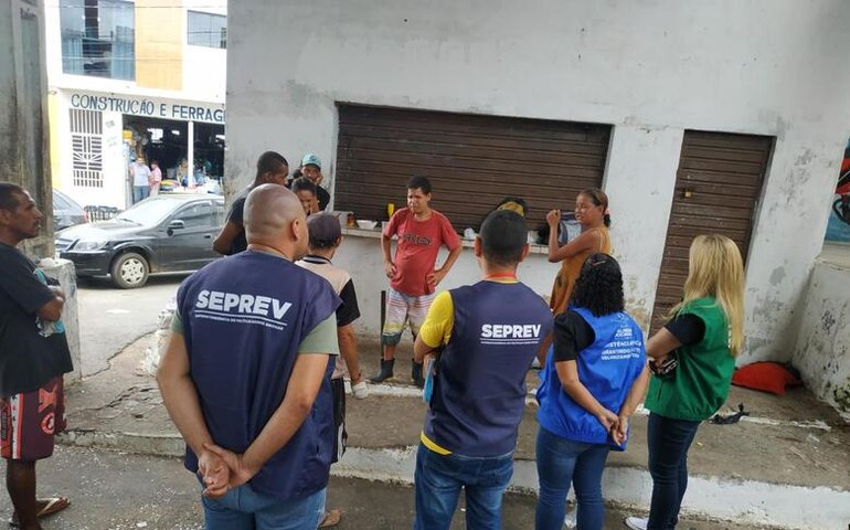 Seprev promove roda de conversa e acolhimento de dependentes químicos em Palmeira dos Índios