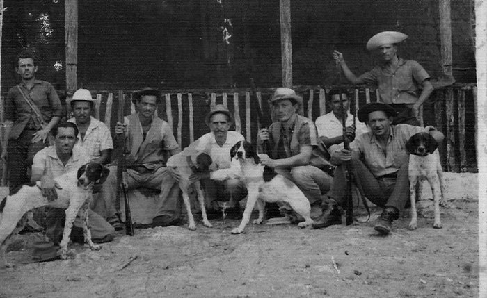 Caçadores da década de 60 em Delmiro Gouveia