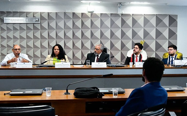 Marco temporal é inconstitucional, defendem debatedores na CDH