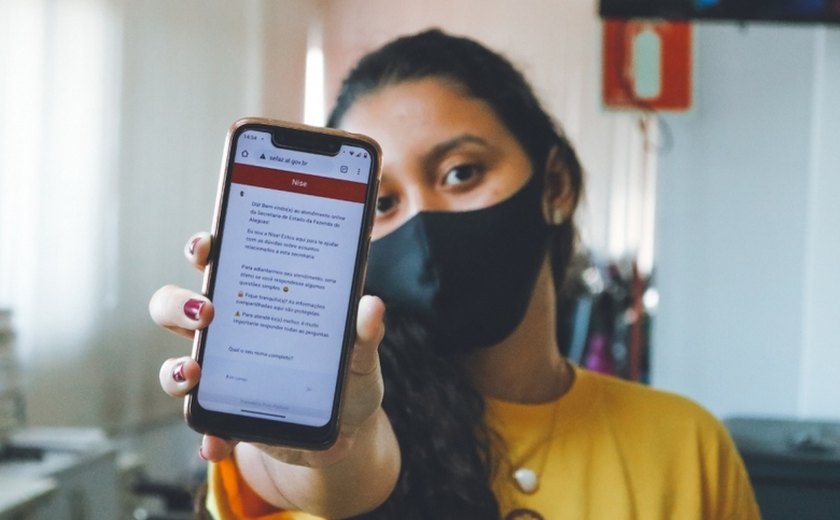 Assistente virtual Nise está sempre a postos para os atendimentos