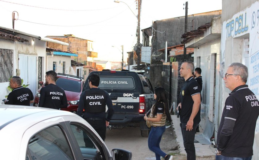 Polícia Civil deflagra operação para reduzir criminalidade em Alagoas