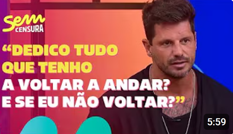 Sem Censura | Fernando Fernandes abre sobre como lidou com a vida após acidente