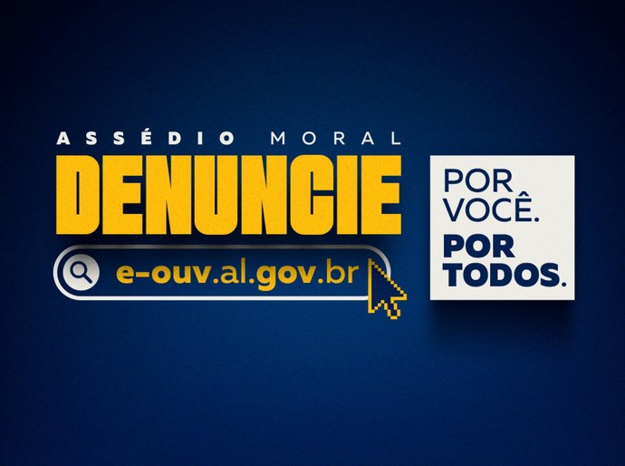 Governo de Alagoas lança campanha contra o assédio moral
