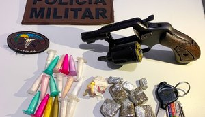 Homem foragido por homicídio e tráfico de drogas morre após confronto policial em Ribeirópolis / Foto: Foto: Polícia Militar/SE
