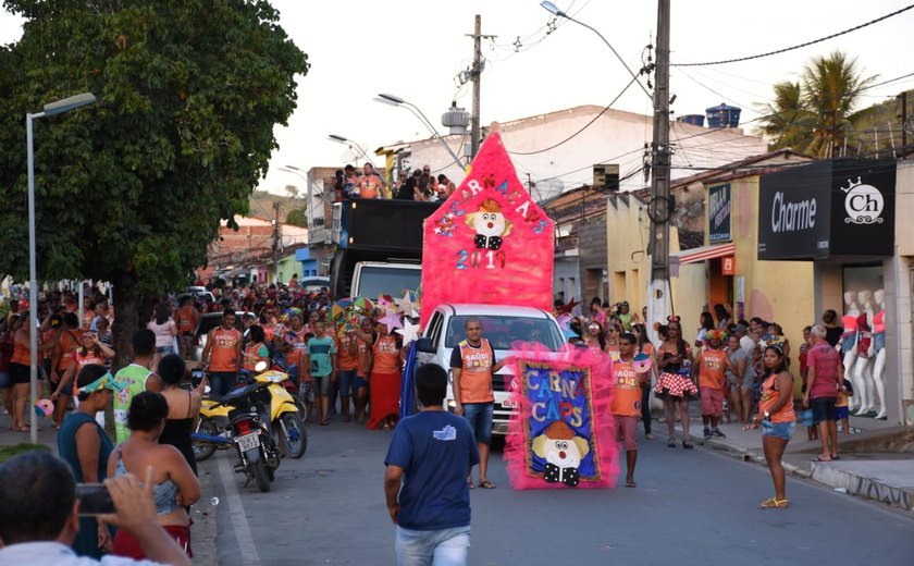 Alagoas vai apoiar blocos carnavalescos com investimento de R$ 625 mil; veja como participar