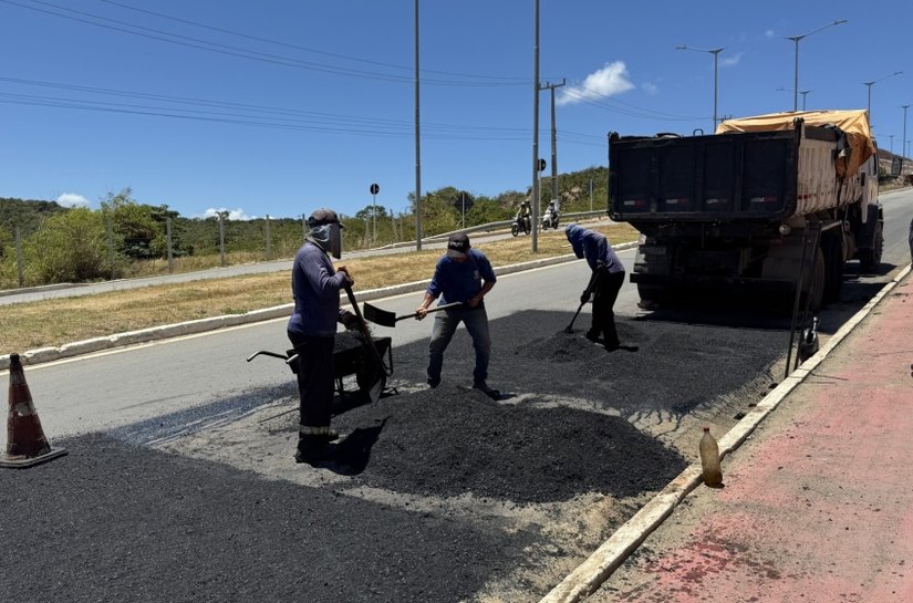 Operação Tapa-buraco recuperou 311 ruas, em 37 bairros de Maceió, durante o mês de junho