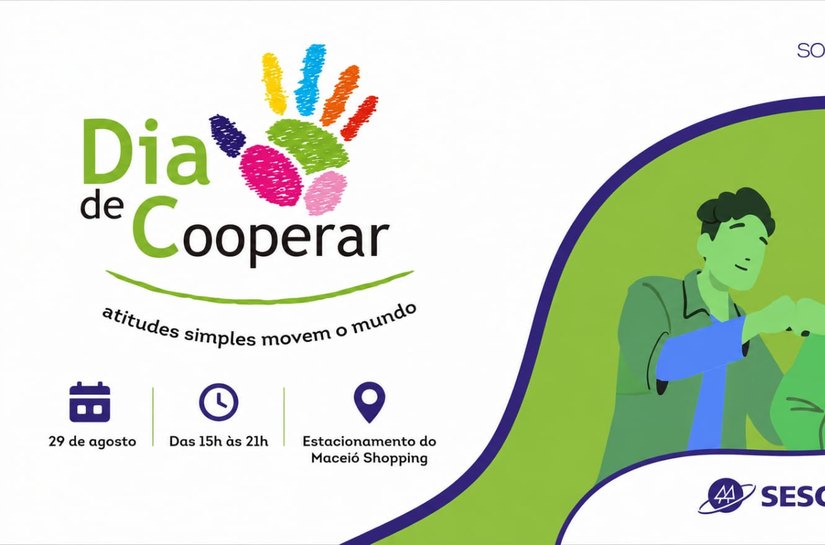 Dia de Cooperar 2026 acontece neste sábado em Maceió
