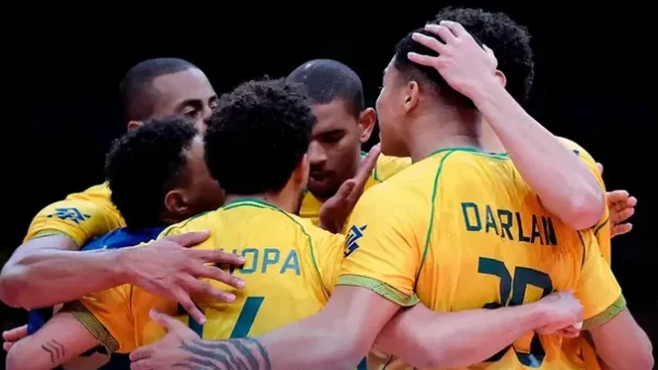 Seleção masculina de vôlei vence Argentina e garante vaga nos Jogos Olímpicos de Los Angeles