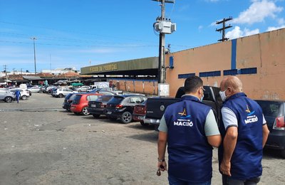 Feirinha do Tabuleiro e Mercado Público passam por vistoria técnica