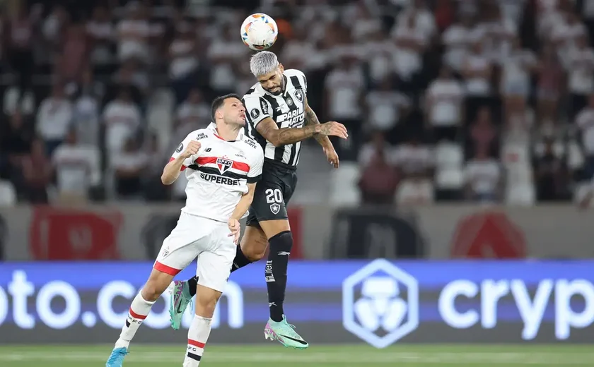 São Paulo e Botafogo jogam por vaga na semifinal da Libertadores