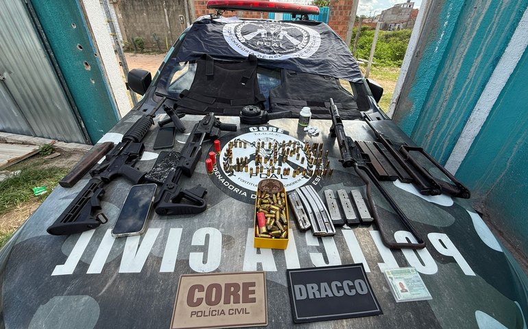 Traficante suspeito de homicídios em Pernambuco é preso em Alagoas