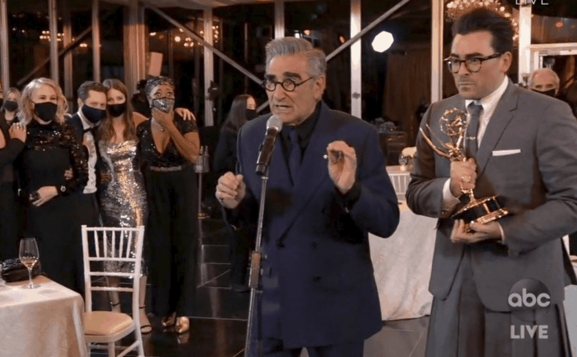 Emmy Awards 2020: &#8216;Schitt&#8217;s Creek&#8217; é a grande vencedora entre as comédias