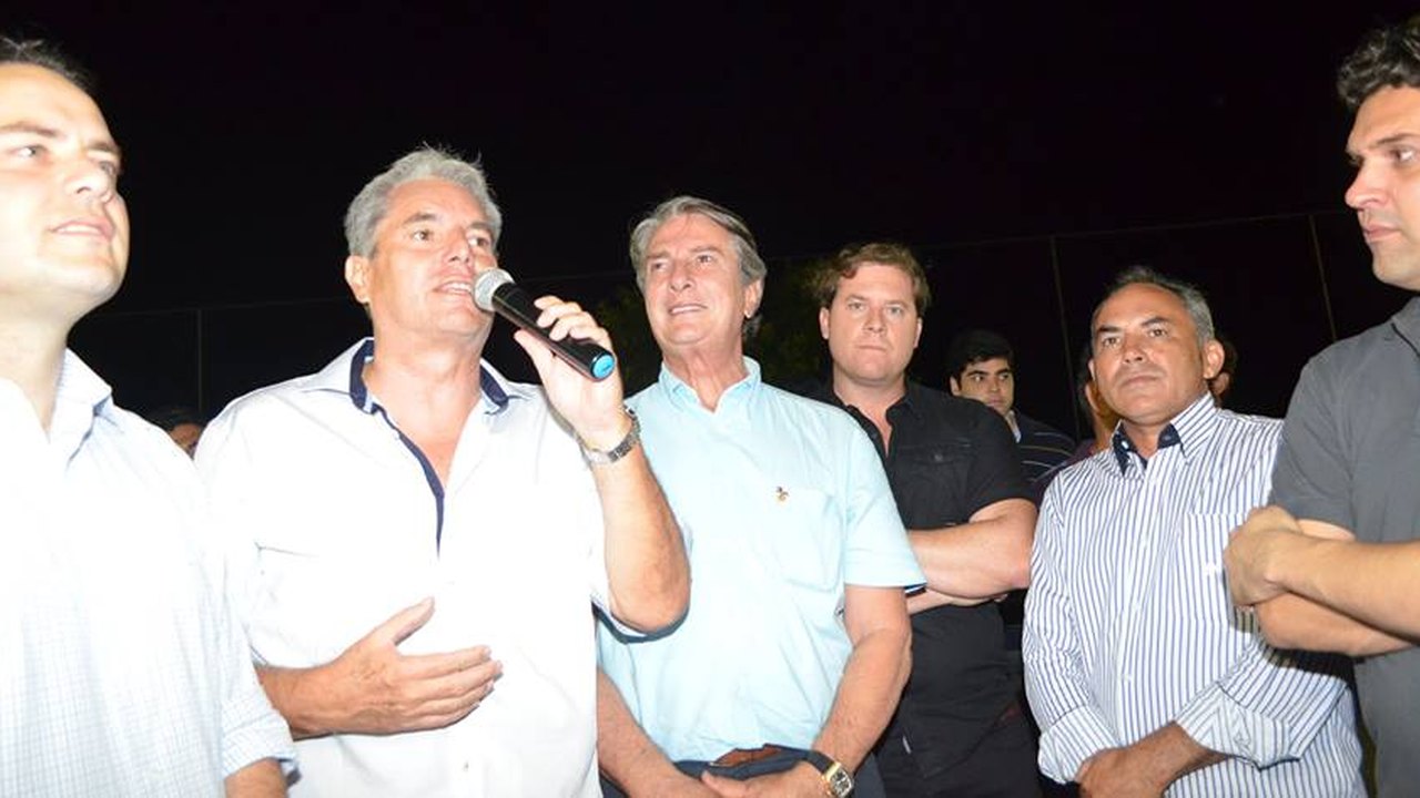 Celso Luiz é prestigiado por lideranças políticas durante entrega de obra em Canapi