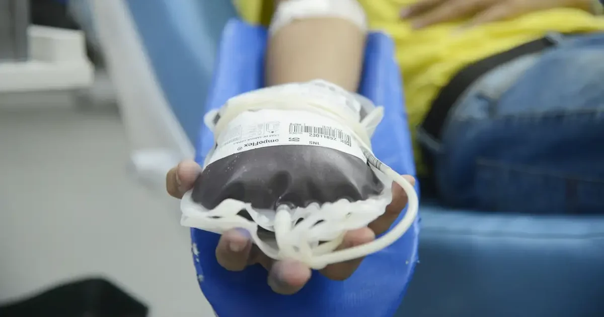 Ministério da Saúde libera doação de sangue para pessoas com mais de 70 anos