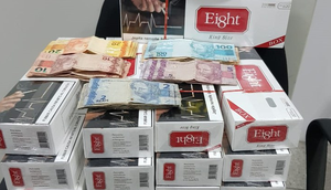 Homem é preso suspeito de interceptar cerca de 600 cigarros contrabandeados em Itabaiana / Foto: Divulgação/PRF