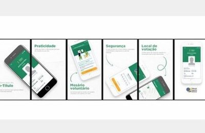 Versão atualizada do e-Título registra mais de meio milhão de downloads