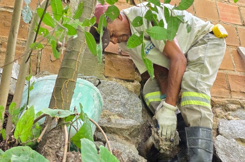 Semurb autua condomínio por ligação clandestina de esgoto no bairro São Jorge