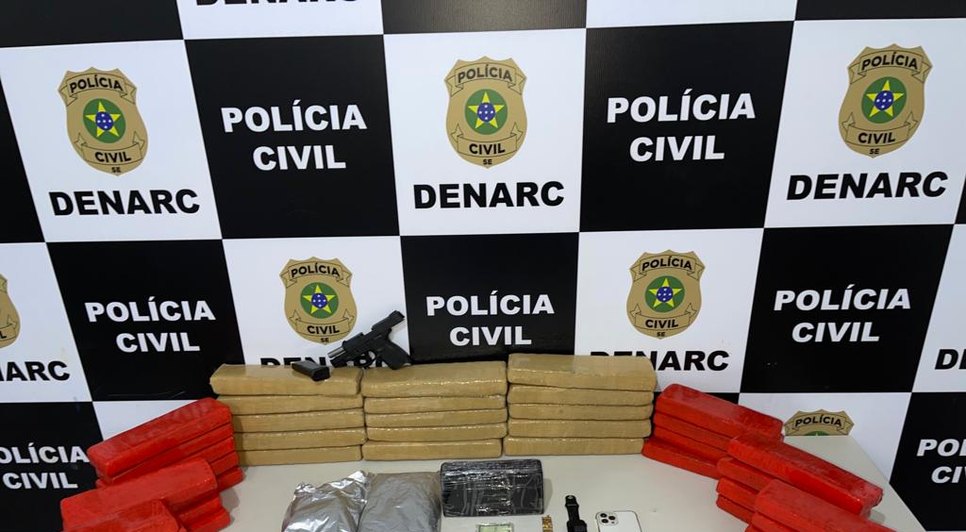 Ex-presidiário morre durante confronto policial e drogas são apreendidas pela Polícia Civil na Grande Aracaju / Foto: Foto: Polícia Civil/SE