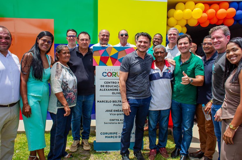 Prefeito Marcelo Beltrão entrega Centro Municipal de Educação Infantil requalificado e reforça qualidade da educação em Coruripe