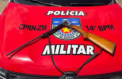Polícia Militar de Alagoas apreende 24 armas de fogo em uma semana