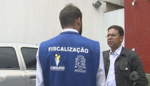 Funcionários da Emsurb são assaltados durante limpeza de canal no bairro Santos Dumont