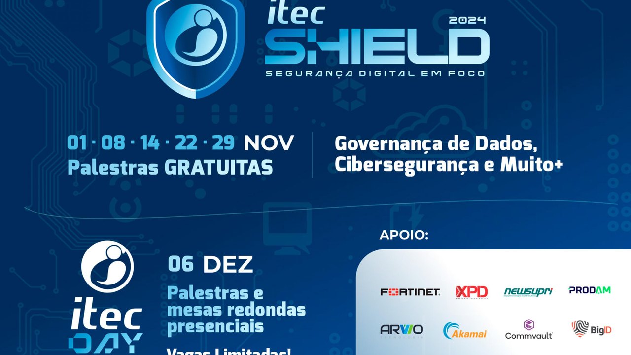 Segurança da Informação é tema de palestras promovidas pelo Itec