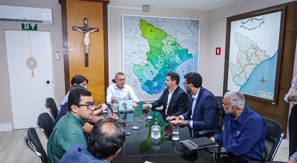 governador de sergipe, reunião com iguá / Foto: Foto: Arthur Soares