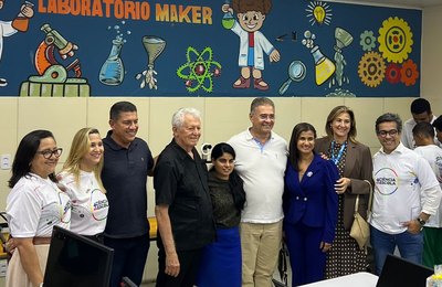 Educação de São Miguel dos Campos inaugura dois laboratórios maker, em parceria com o Cesmac