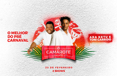 Camarote Palato anuncia duas atrações nacionais para o pré-carnaval de Maceió