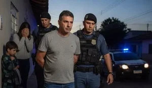 Homem é preso após agredir esposa e expulsar mulher e filho de casa durante a madrugada