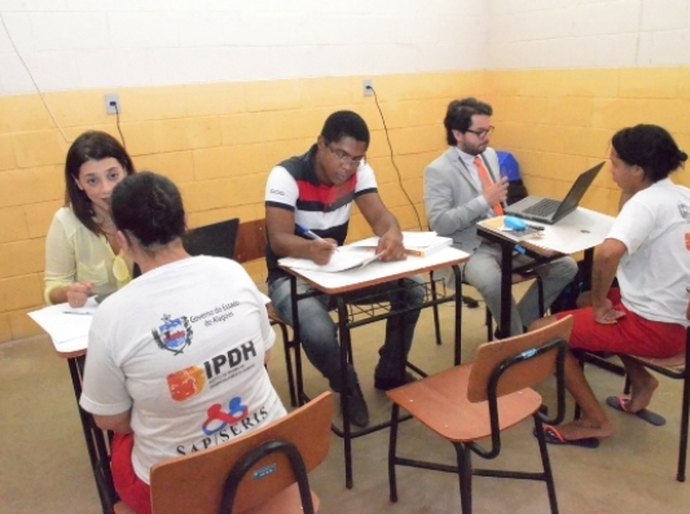 Mais de 160 reeducandas são atendidas durante a Defensoria no Cárcere