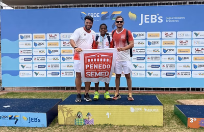 Aluno da educação integral de Penedo é medalhista nos Jogos Estudantis Brasileiros